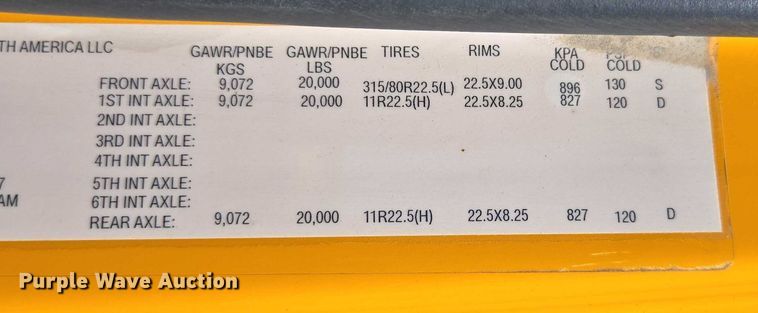 image for item DY0401 2015 Western Star 4700SF dump truck