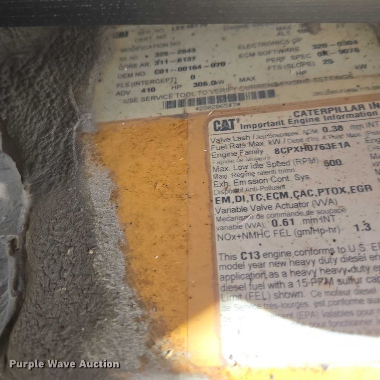 image for item DY0403 2008 Sterling L-Line dump truck