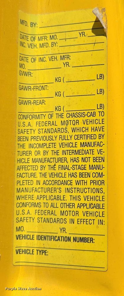 image for item DY0403 2008 Sterling L-Line dump truck