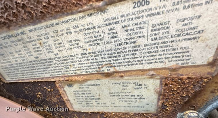 image for item DY0407 2007 Sterling L-Line dump truck