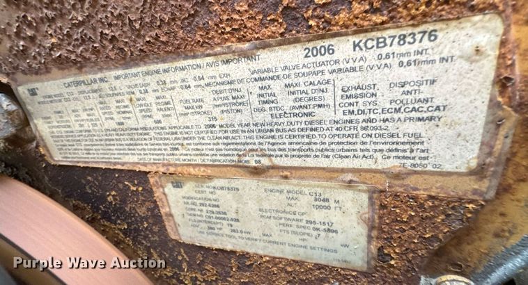 image for item DY0407 2007 Sterling L-Line dump truck