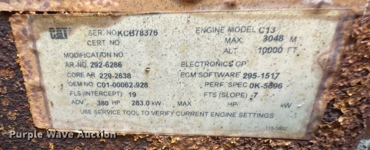 image for item DY0407 2007 Sterling L-Line dump truck