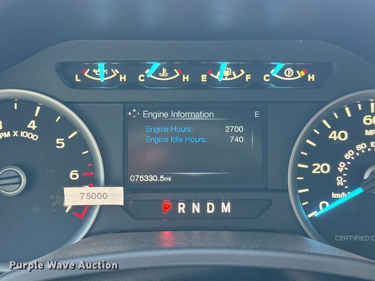 image for item DY0412 2018 Ford F150 Police Responder pickup truck