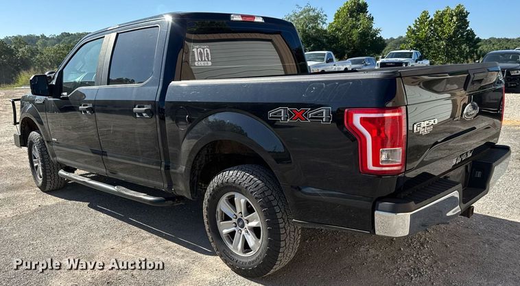 image for item DY0417 2017 Ford F150 SuperCrew pickup truck