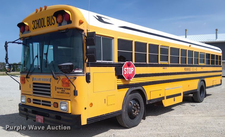 image for item DY0455 2001 Blue Bird TC2000 school bus