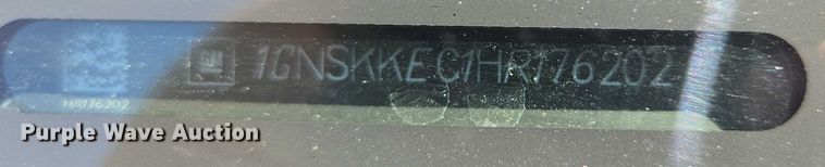 image for item DY0990 2017 Chevrolet Suburban SUV