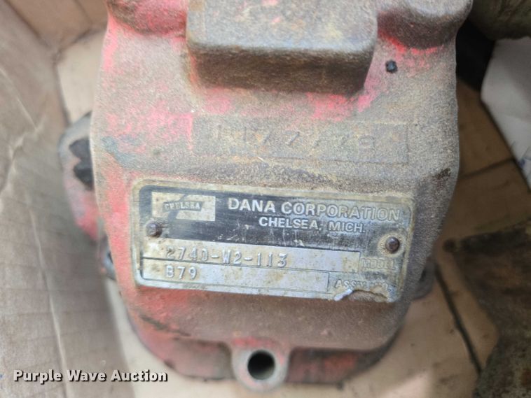 image for item DY0993 1979 International 1854 dump truck