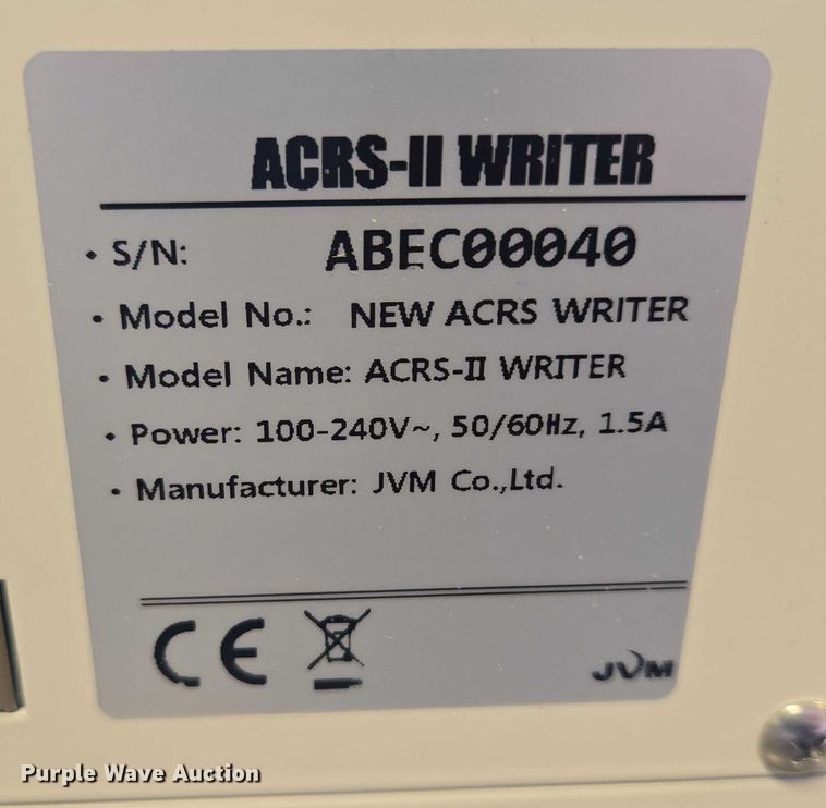 image for item DY1079 (2) JVM ACRS-II writer medication dispensers 