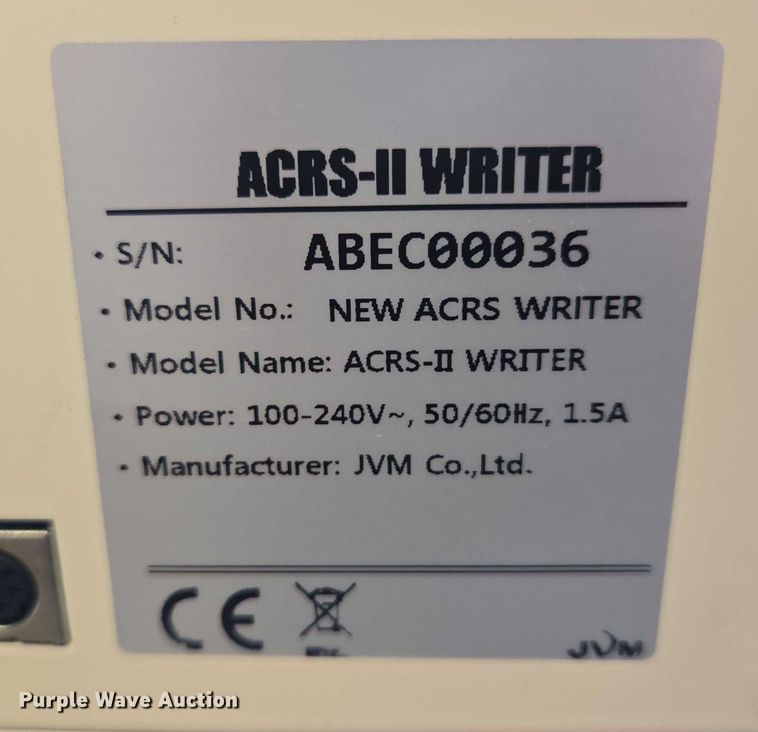 image for item DY1079 (2) JVM ACRS-II writer medication dispensers 