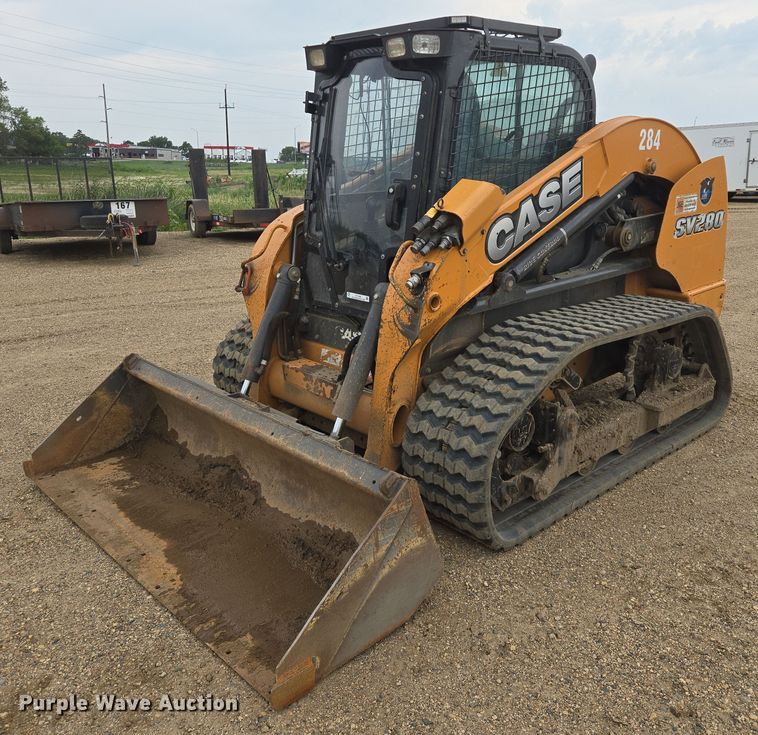 image for item DY1080 2015 Case SV280 tracked skid steer loader