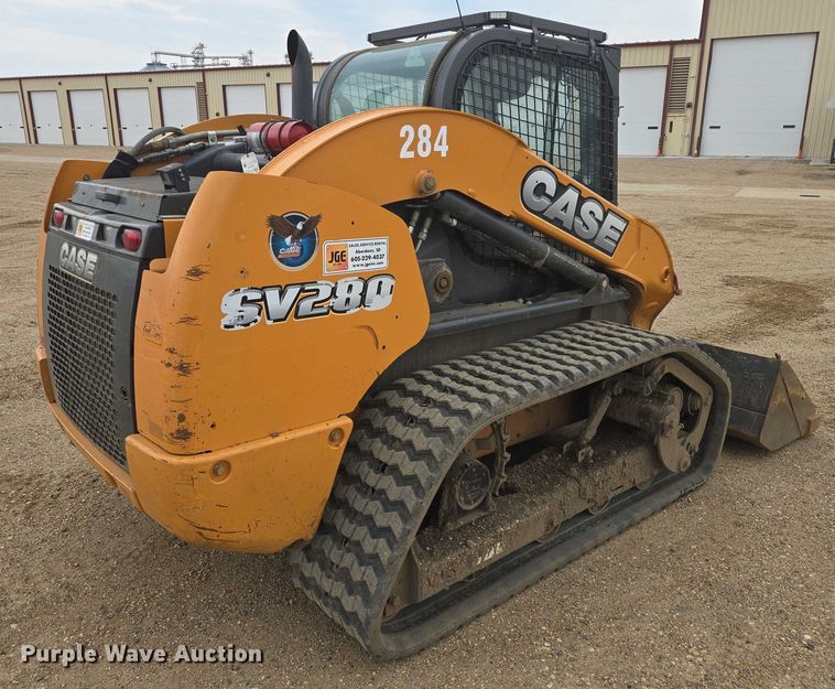 image for item DY1080 2015 Case SV280 tracked skid steer loader