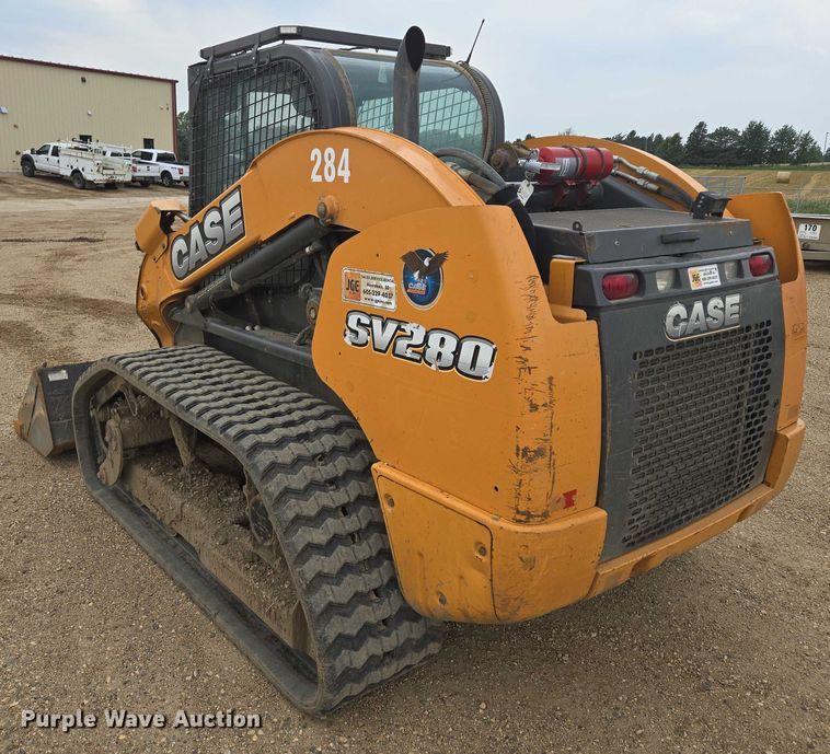 image for item DY1080 2015 Case SV280 tracked skid steer loader
