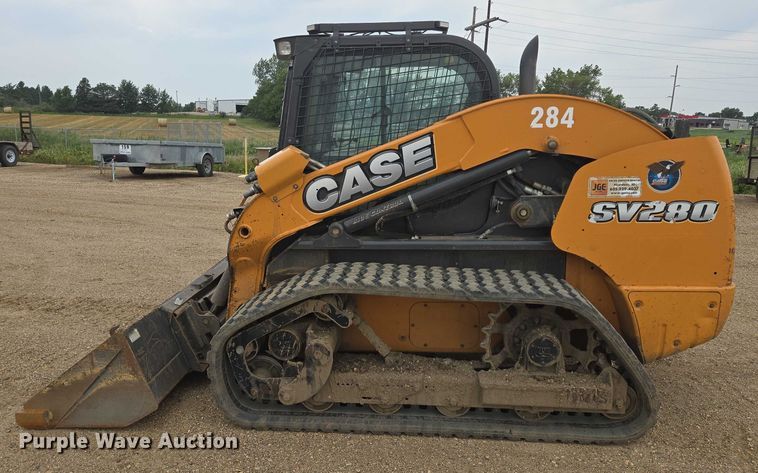 image for item DY1080 2015 Case SV280 tracked skid steer loader