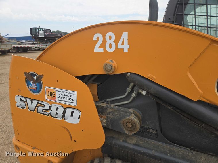 image for item DY1080 2015 Case SV280 tracked skid steer loader