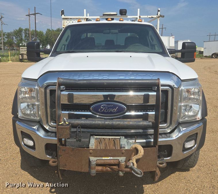 image for item DY1083 2015 Ford F450 Crew Cab utility / service truck