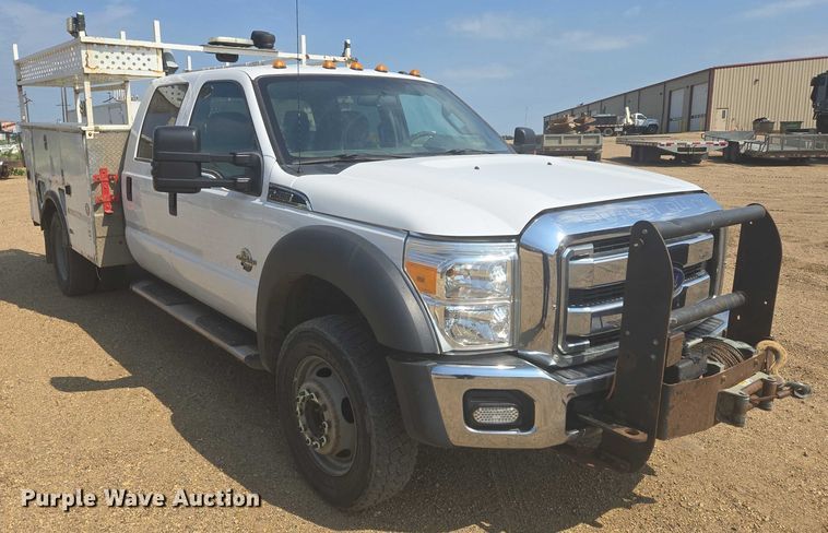 image for item DY1083 2015 Ford F450 Crew Cab utility / service truck