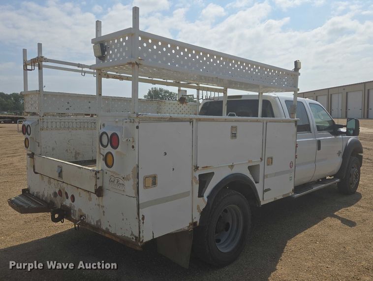 image for item DY1083 2015 Ford F450 Crew Cab utility / service truck