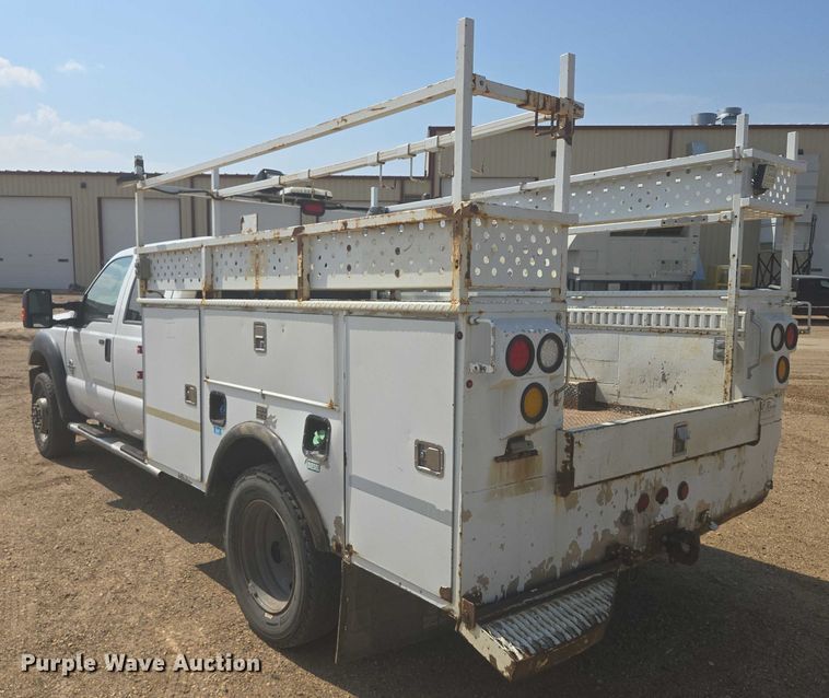 image for item DY1083 2015 Ford F450 Crew Cab utility / service truck