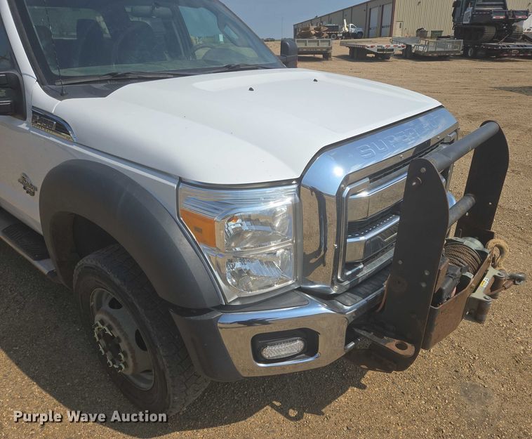 image for item DY1083 2015 Ford F450 Crew Cab utility / service truck