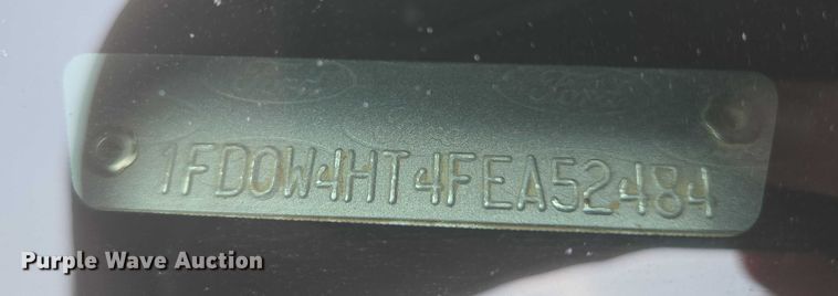 image for item DY1083 2015 Ford F450 Crew Cab utility / service truck