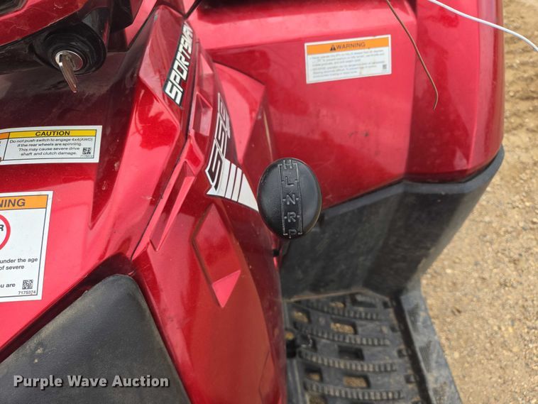 image for item DY1084 2013 Polaris Sportsman 550 EFI ATV