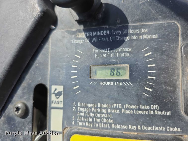 image for item DZ6064 Craftsman 8400 Pro Series ZTR lawn mower