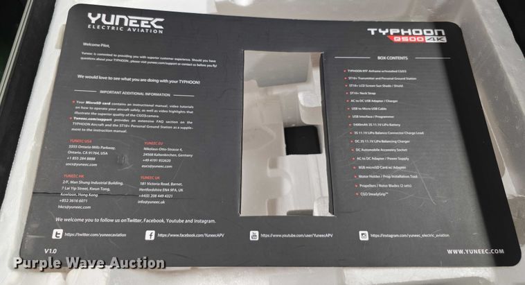 image for item DZ6071 Typhoon Q5004K drone