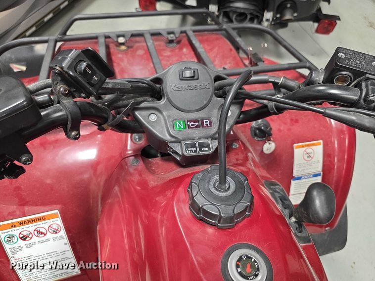 image for item DZ6074 2010 Kawasaki Prairie 360 ATV