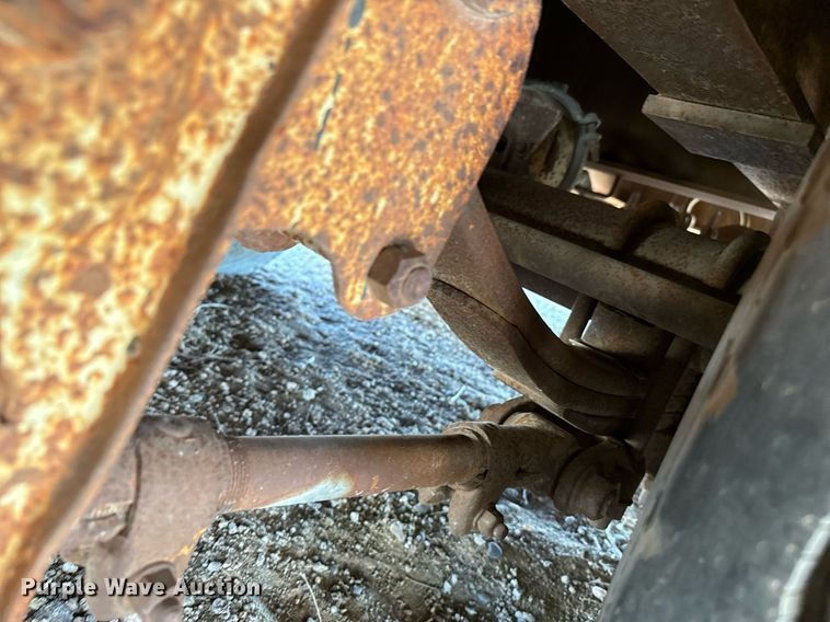 image for item DZ8532 1987 Trail King TK80-4560 drop deck equipment trailer