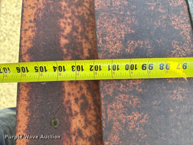 image for item DZ8532 1987 Trail King TK80-4560 drop deck equipment trailer