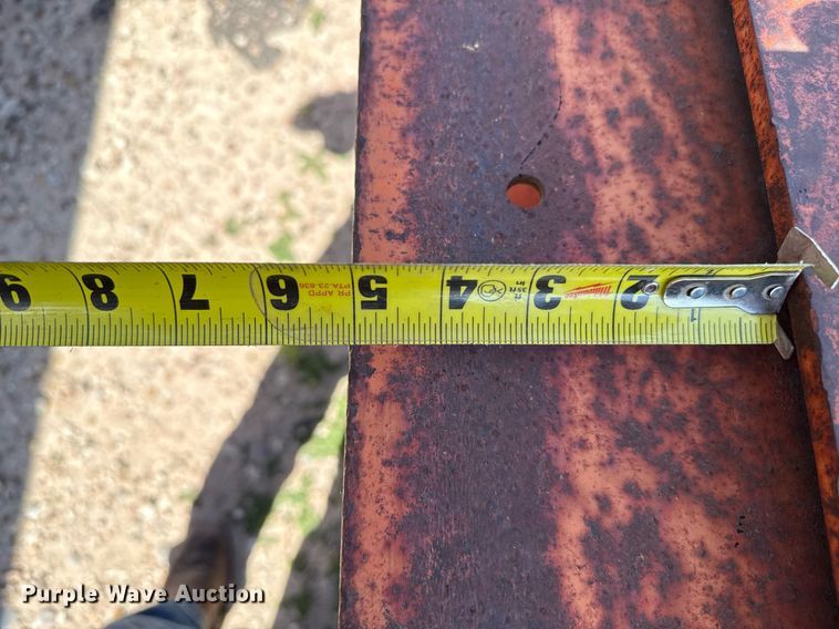 image for item DZ8532 1987 Trail King TK80-4560 drop deck equipment trailer