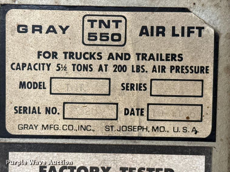 image for item DZ8775 (2) pneumatic jacks