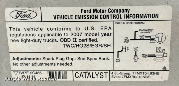 image for item DZ8777 2007 Ford F150 pickup truck