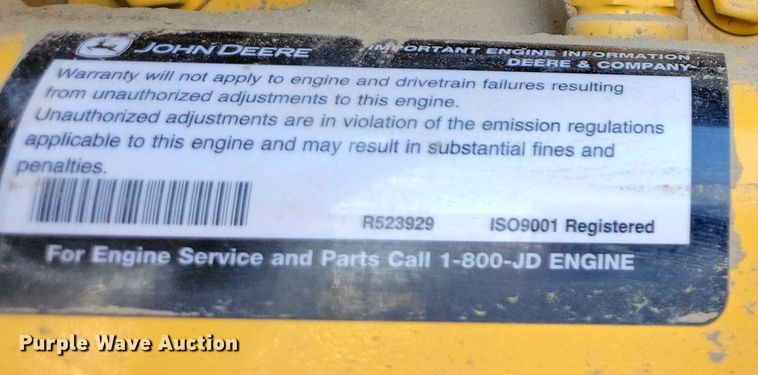 image for item EA2513 2014 John Deere 672G motor grader