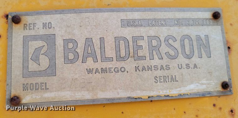 image for item EA2513 2014 John Deere 672G motor grader