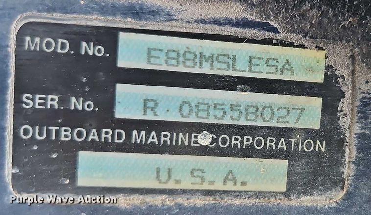 image for item EB8178 1987 Lowe  boat