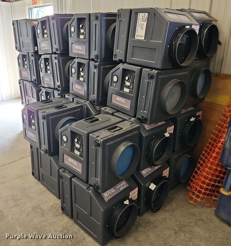 image for item EB8205 (36) Nitro Industries PS600 HEPA air scrubbers 