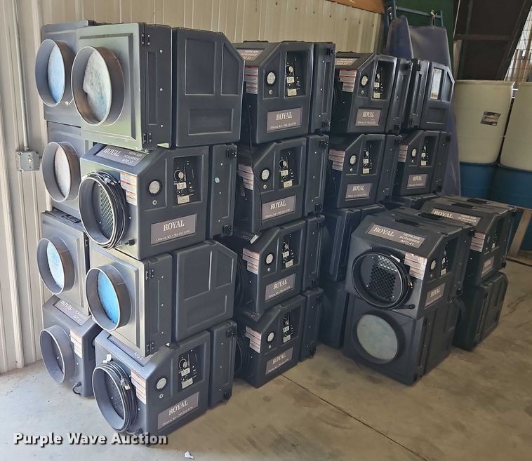 image for item EB8205 (36) Nitro Industries PS600 HEPA air scrubbers 