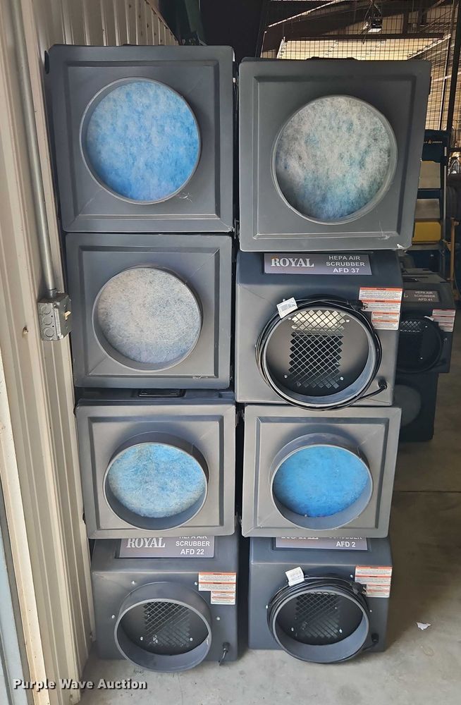 image for item EB8205 (36) Nitro Industries PS600 HEPA air scrubbers 