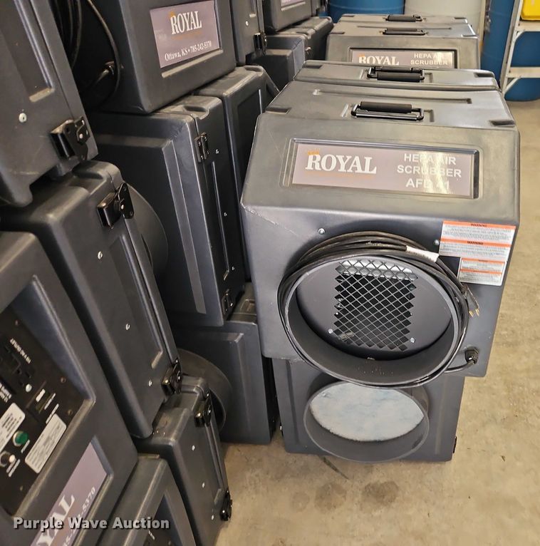 image for item EB8205 (36) Nitro Industries PS600 HEPA air scrubbers 