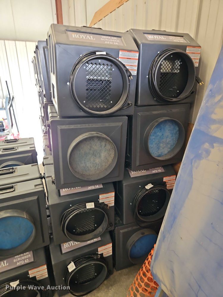 image for item EB8205 (36) Nitro Industries PS600 HEPA air scrubbers 