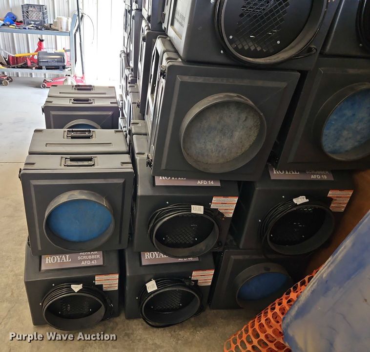 image for item EB8205 (36) Nitro Industries PS600 HEPA air scrubbers 