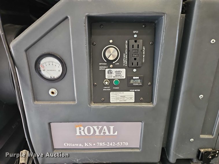 image for item EB8205 (36) Nitro Industries PS600 HEPA air scrubbers 