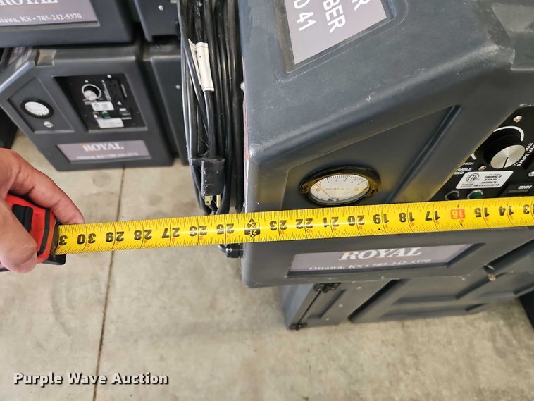 image for item EB8205 (36) Nitro Industries PS600 HEPA air scrubbers 