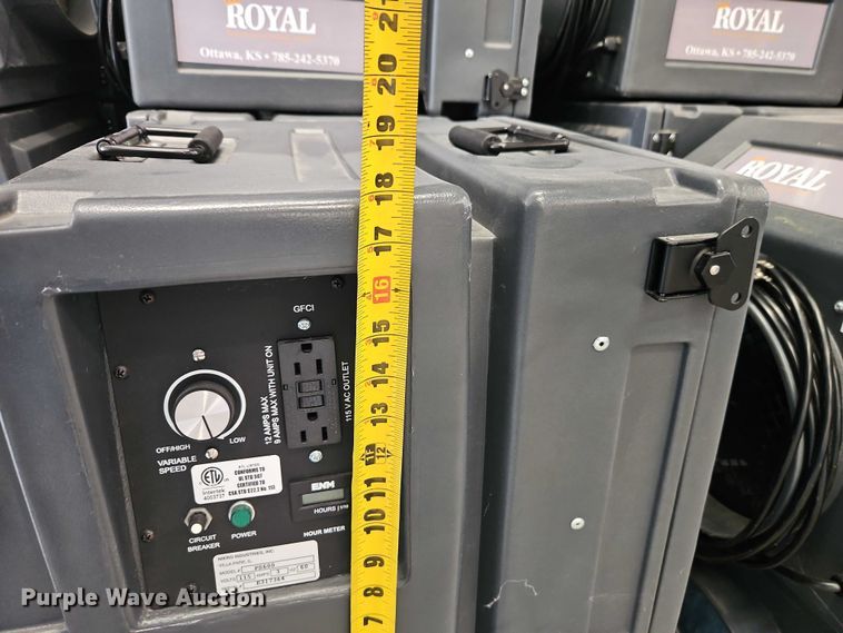 image for item EB8205 (36) Nitro Industries PS600 HEPA air scrubbers 