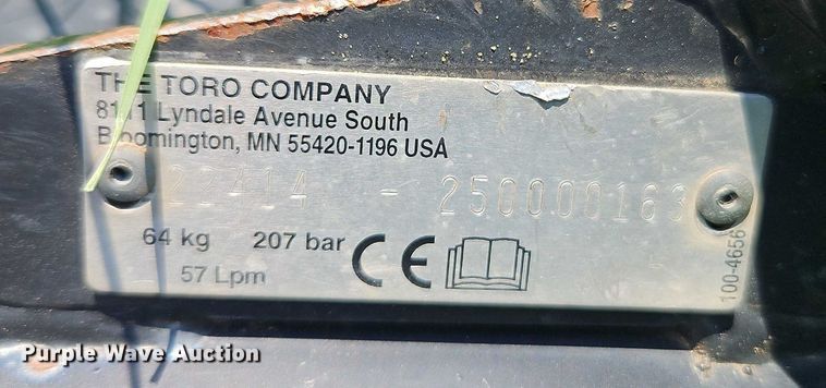 image for item EB8210 Toro compact utility loader blade