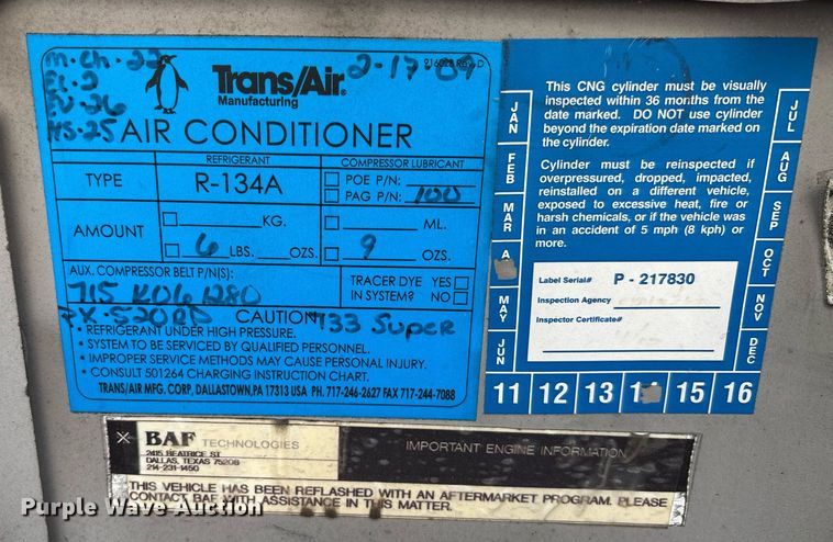 image for item EC1094 2009 Starcraft Ford E450 Super Duty shuttle bus