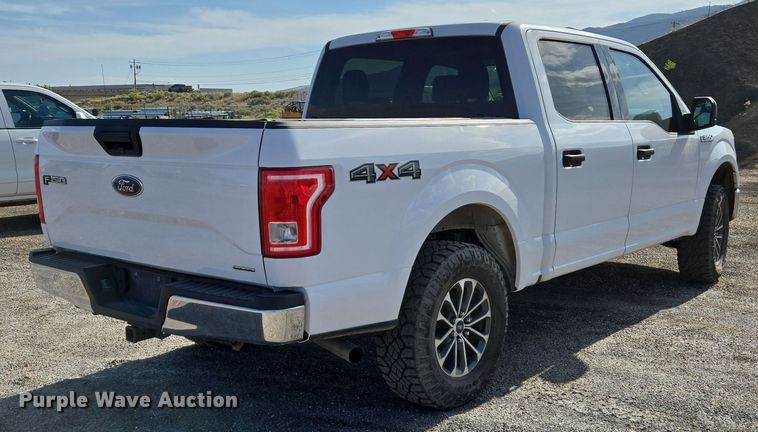 image for item EC3442 2016 Ford F150 SuperCrew pickup truck