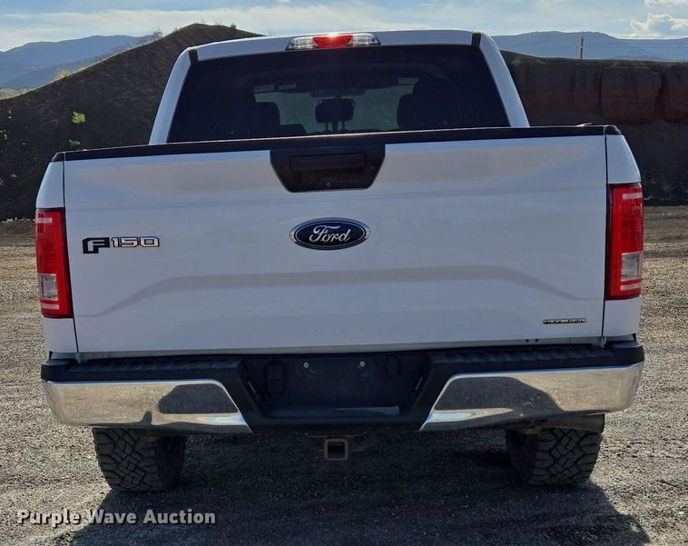 image for item EC3442 2016 Ford F150 SuperCrew pickup truck