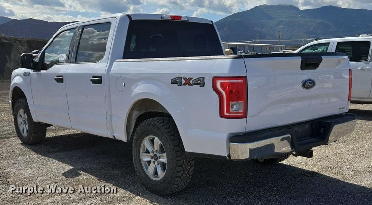 image for item EC3443 2016 Ford F150 SuperCrew pickup truck